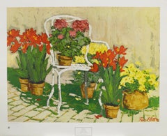 Garden Chair-Poster, 1974 New York Graphic Society, Ltd. Gedruckt in der Schweiz.