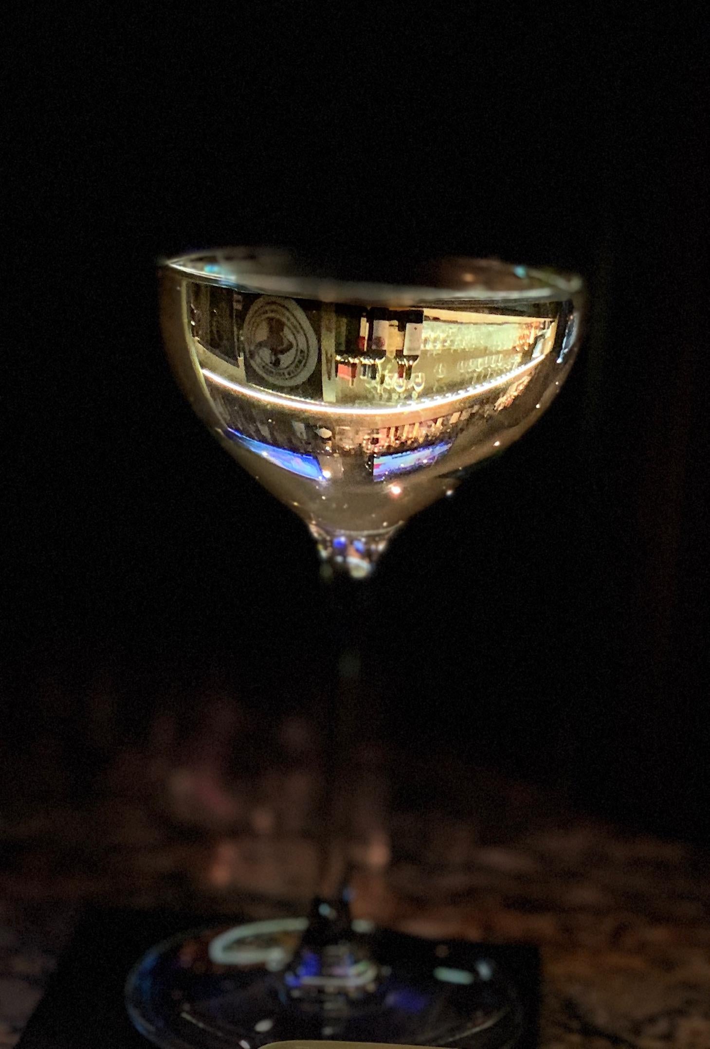 Deborah Benedic Still-Life Photograph - Cocktail Reflection