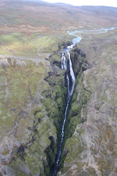 Icelandic Waterfall-Photograph 