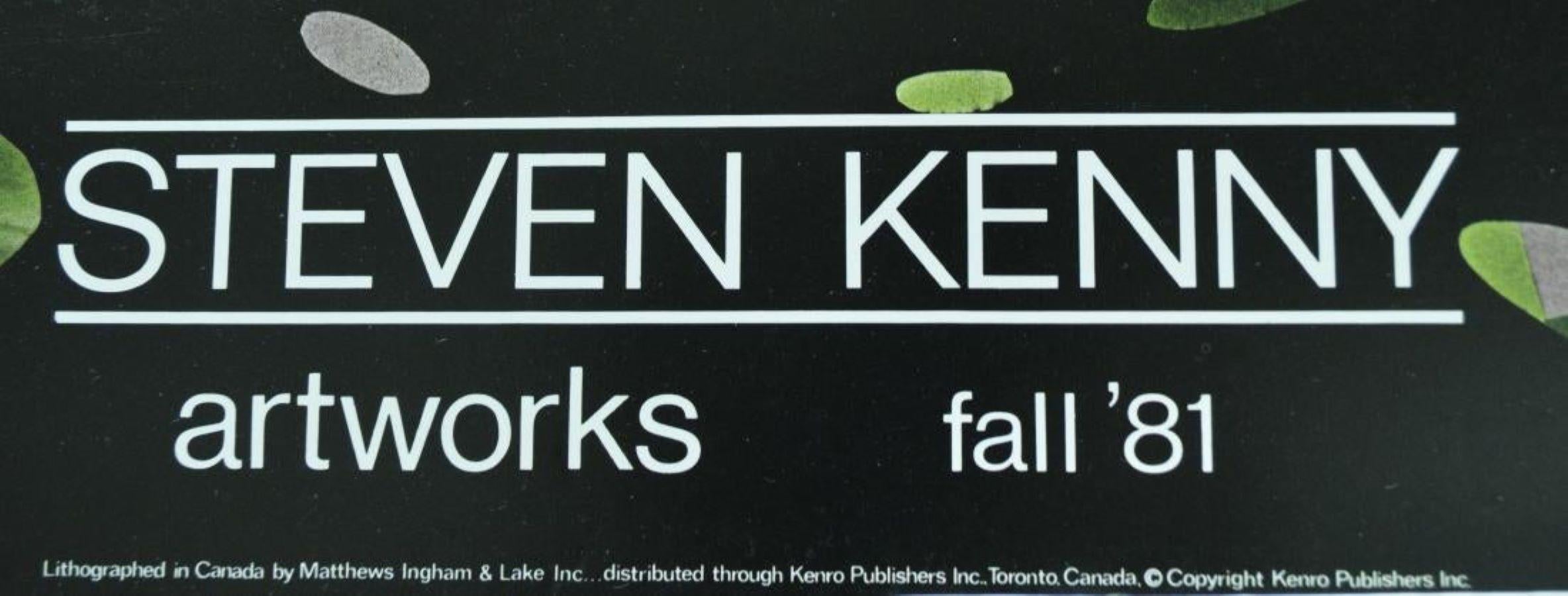 Poster-Artworks Fall ’81. Distributed through Kenro Publishers, Toronto - Print by Steven Kenny