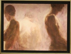 "Figures I" Giclee on Canvas, Signed by Artist