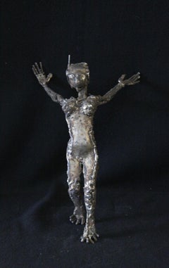Scultura in acciaio inossidabile "Woman" di Marian Owczarski