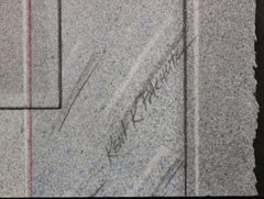 Mixed Media, pencil-signed and with artist bio