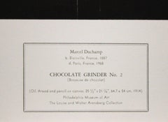 Chocolate Grinder No. 2-Poster, 1972 New York Graphic Society