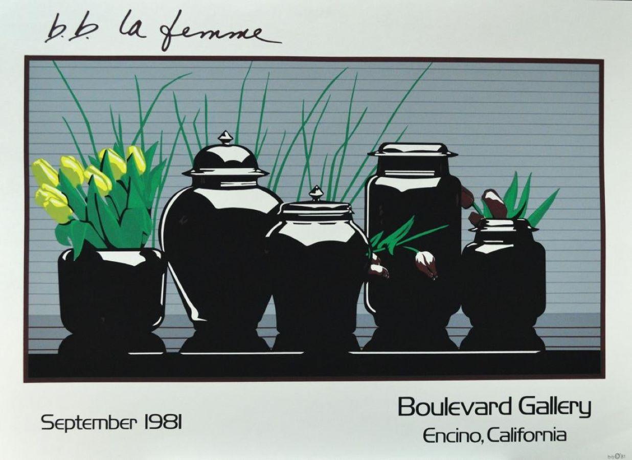 B.B. La Femme Still-Life Print - Boulevard Gallery-Event Poster
