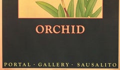 "Orchid" Portal Gallery Sausalito-Poster