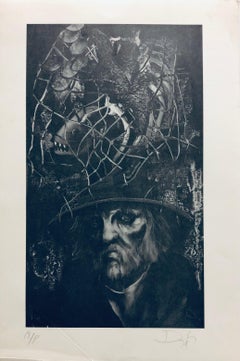 (Title Unknown) Man-Limited Edition Print, Signed by the Artist