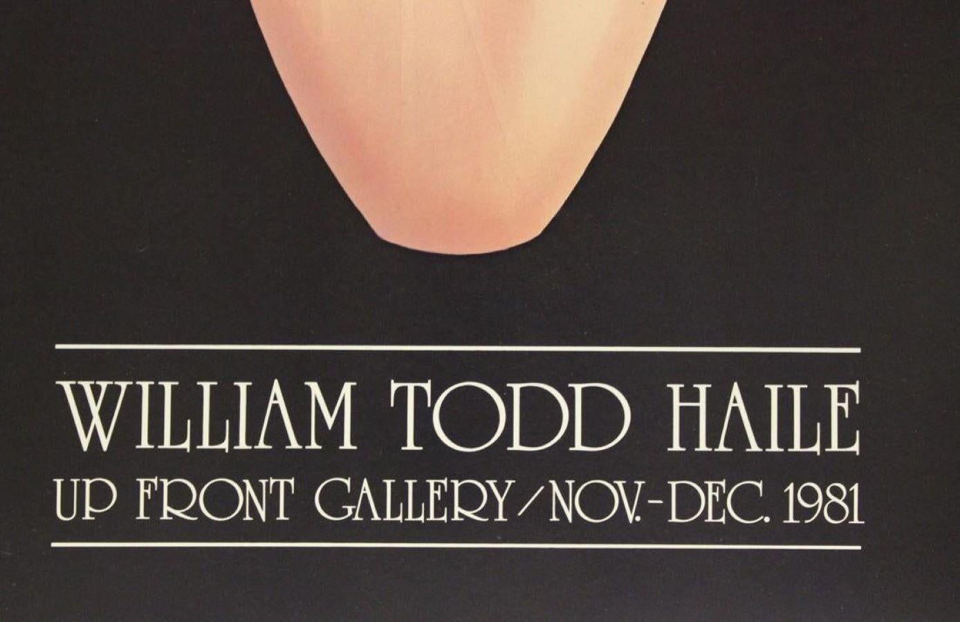 Poster-Up Front Gallery Nov.-Dec. 1981 - Print by William Todd Haile