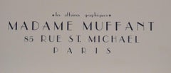 Poster-Les Affairs Graphiques, Madame Muffant