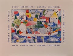 Vintage Poster-Graphics/First Impressions-Carmel, California