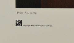 Poster "Dessert"" aus Frankreich. Copyright New York Graphic Society Ltd. Gedruckt in den USA.