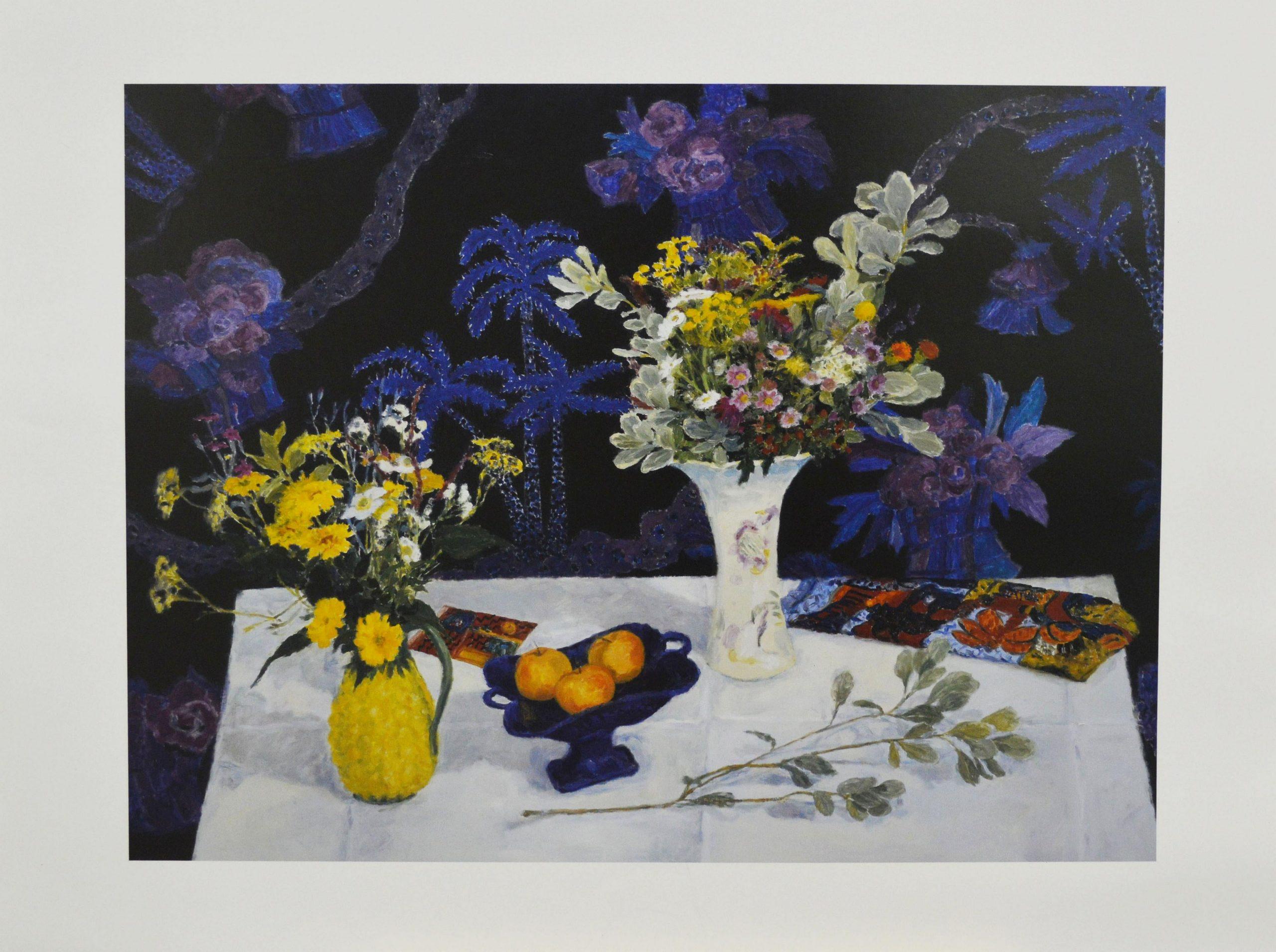 Still-Life Print de Geraldine Girvan - Bodegón de finales de verano. Impreso en Inglaterra.