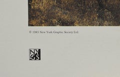 Iris and Pond-Poster. 1983 New York Graphic Society, Ltd. Printed in Italy.