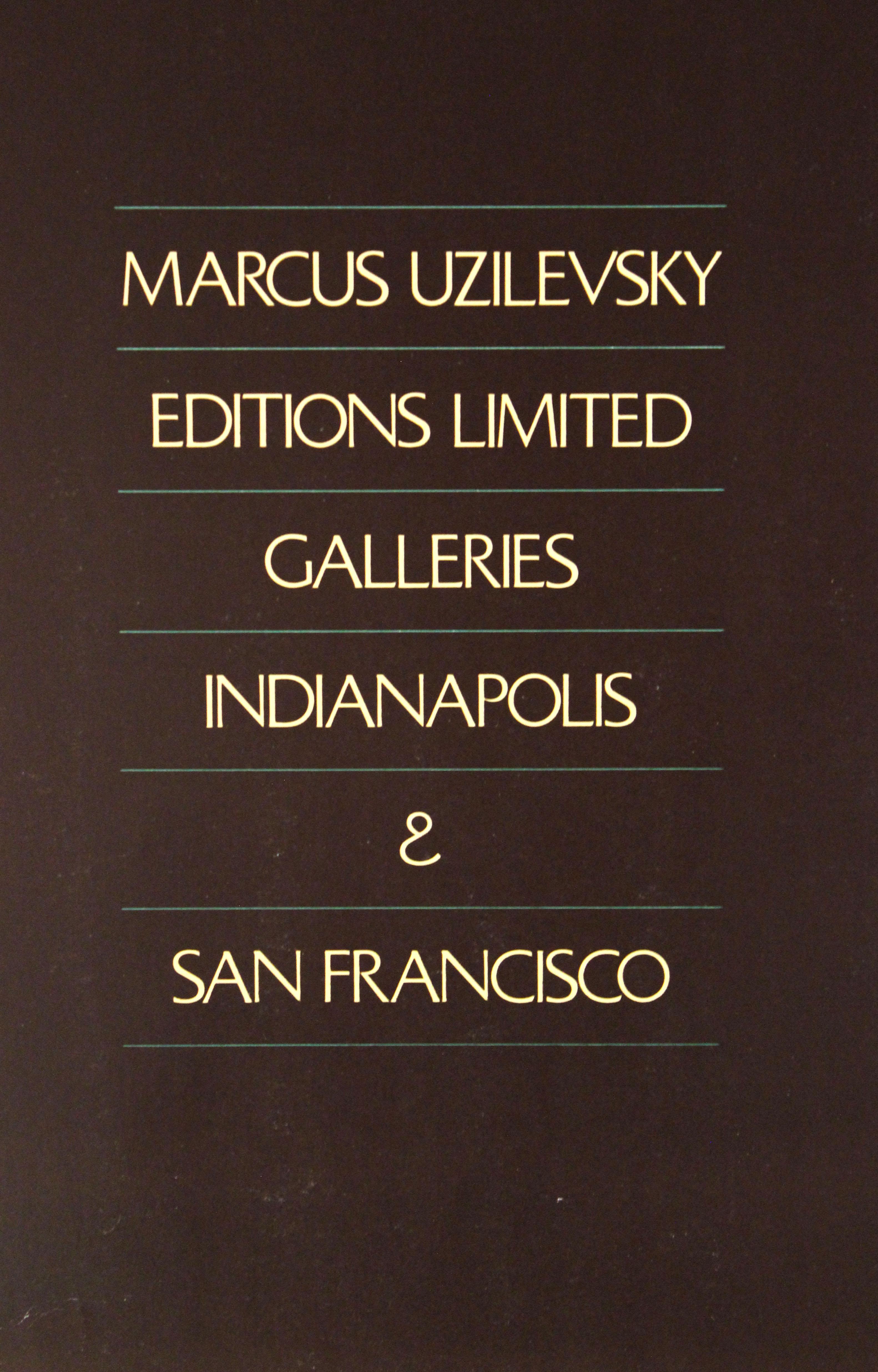 Poster-Editions Limited Galleries-Indianapolis & San Francisco - Print by Marcus Uzilevsky