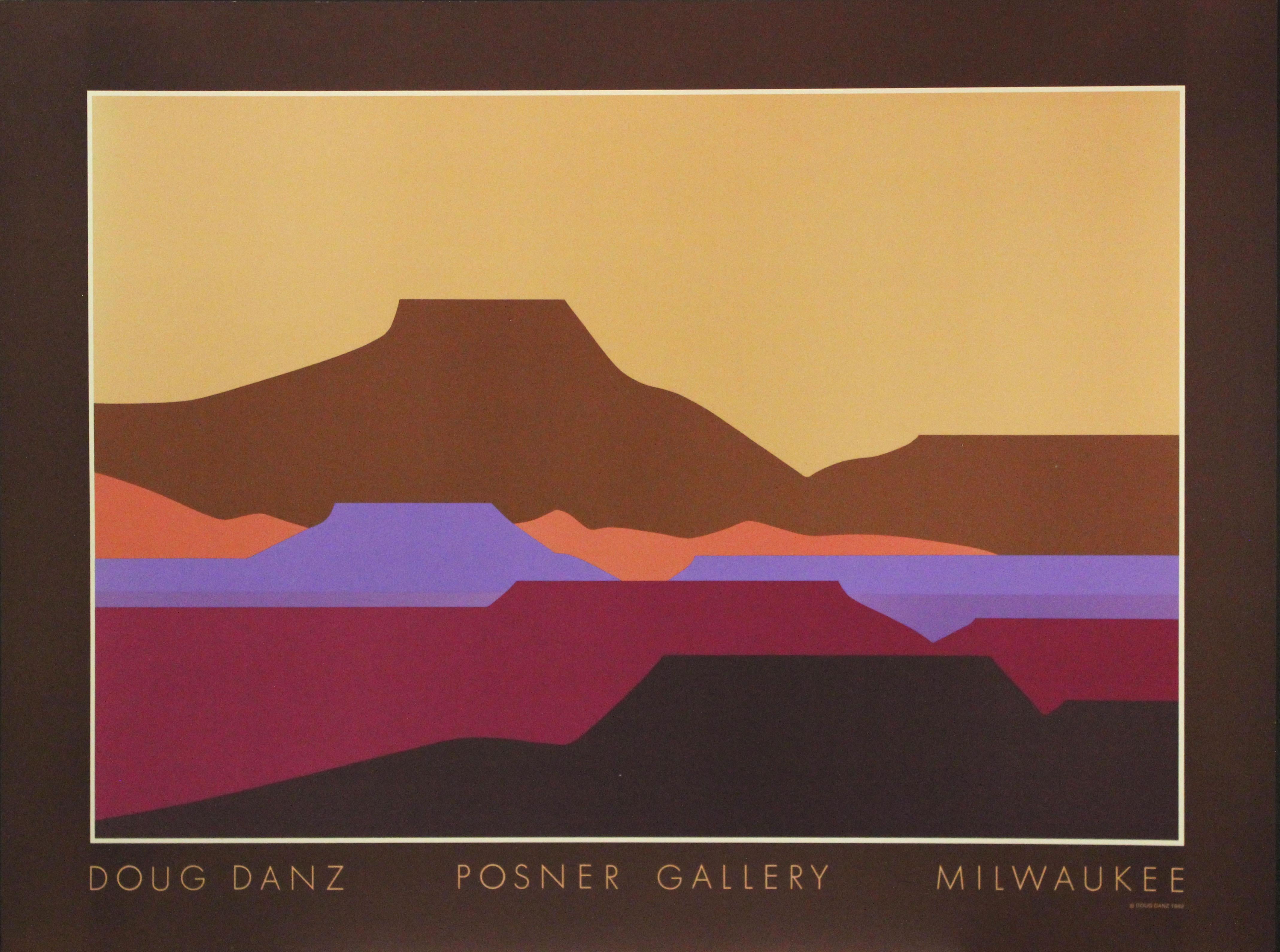 Doug Danz Landscape Print - Poster-Posner Gallery, Milwaukee 