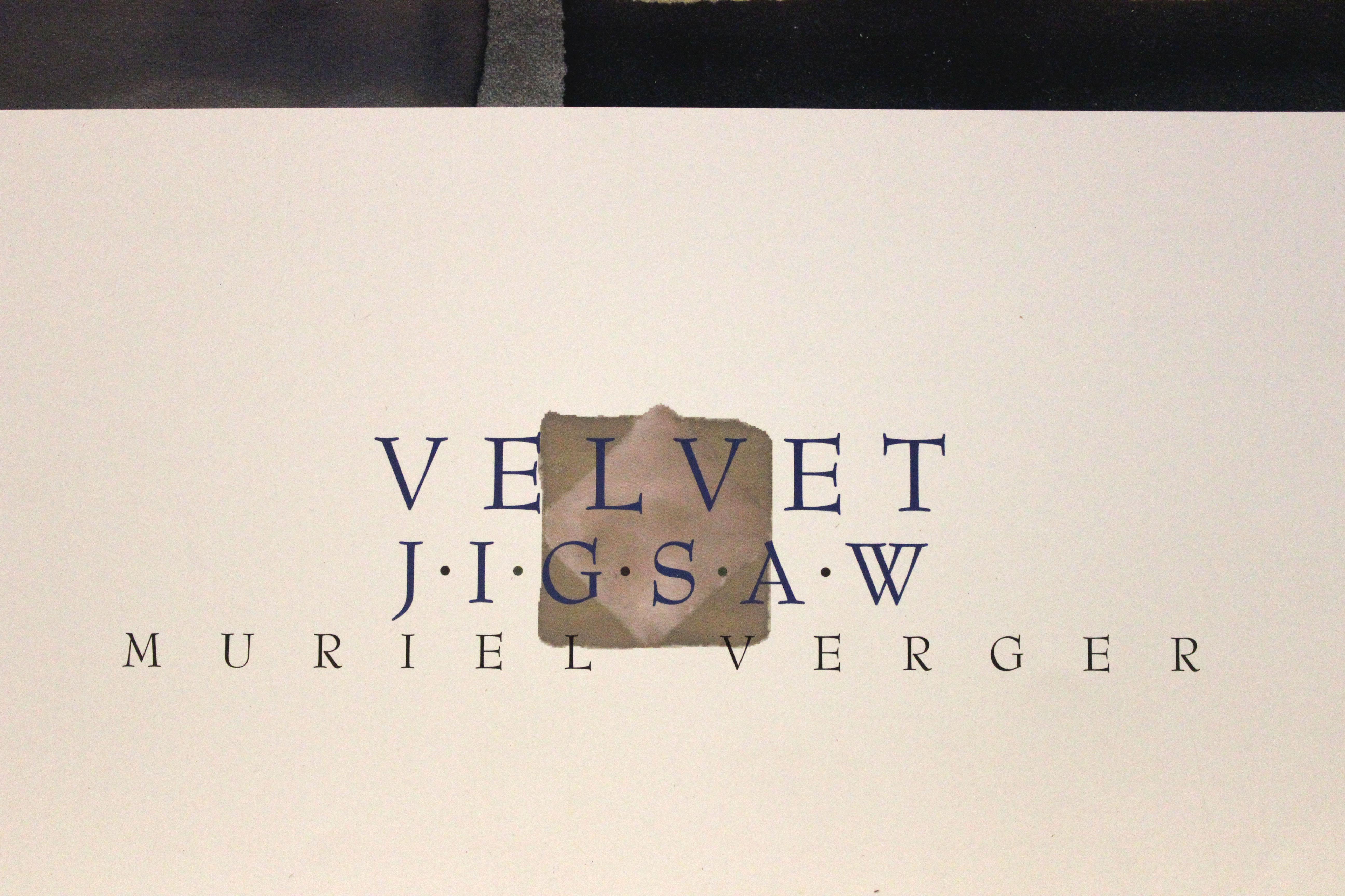 Velvet Jigsaw-Poster - Print by Muriel Verger
