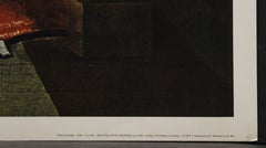 Eine Frau, Äpfel Schälend Lithograph Poster, 1950s, Unframed, 36x30"