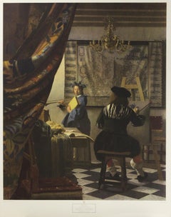 The Artist's Studio-Poster. New York Graphic Society. Printed in Austria. 
