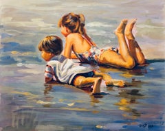 Cooling Off-Edición limitada Giclée sobre lienzo no extendido