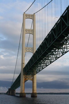 Big Mac (Brücke von Mackinaw). Fotografie. 