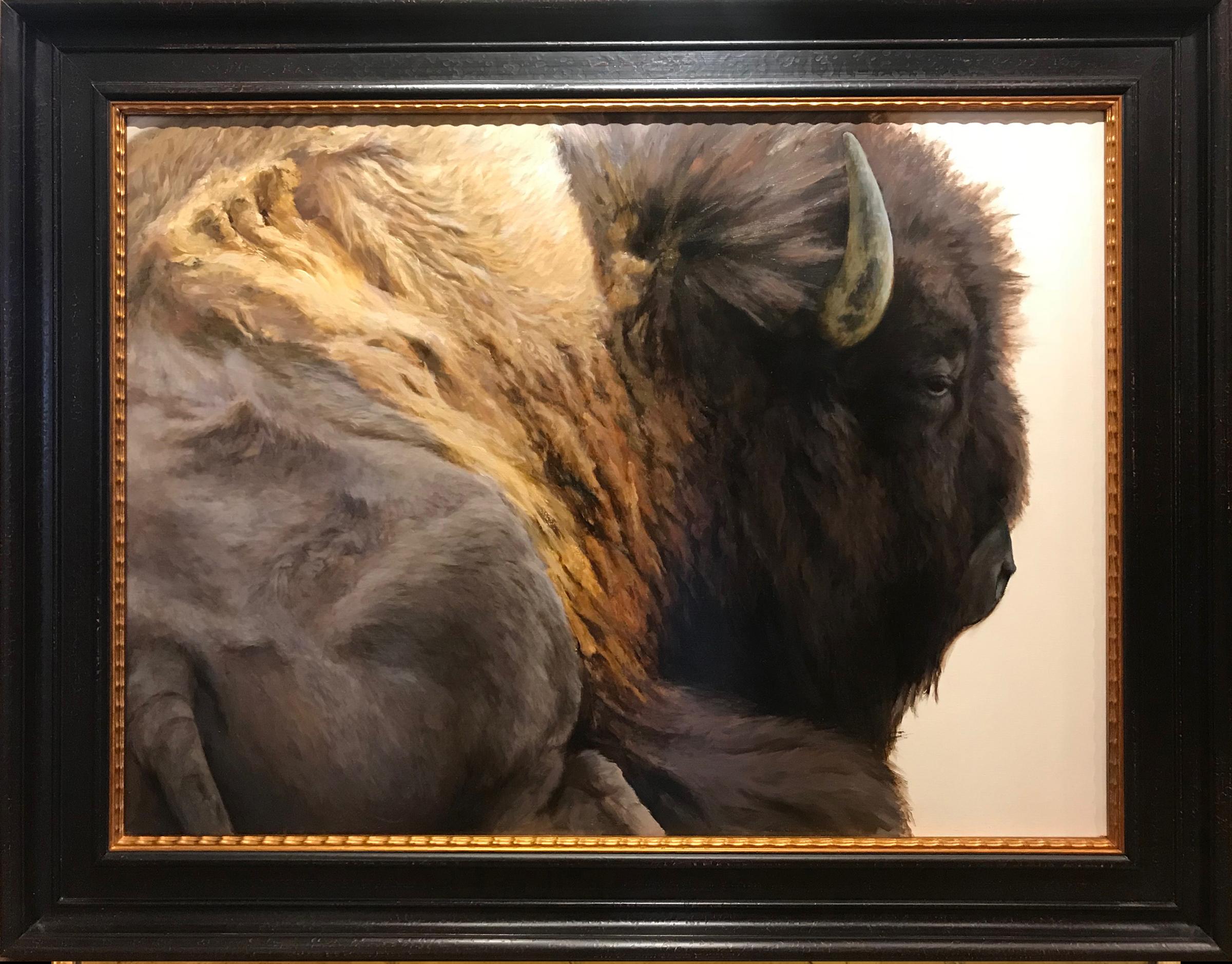 Jeremy Manyik Animal Painting - Afternoon Leisure