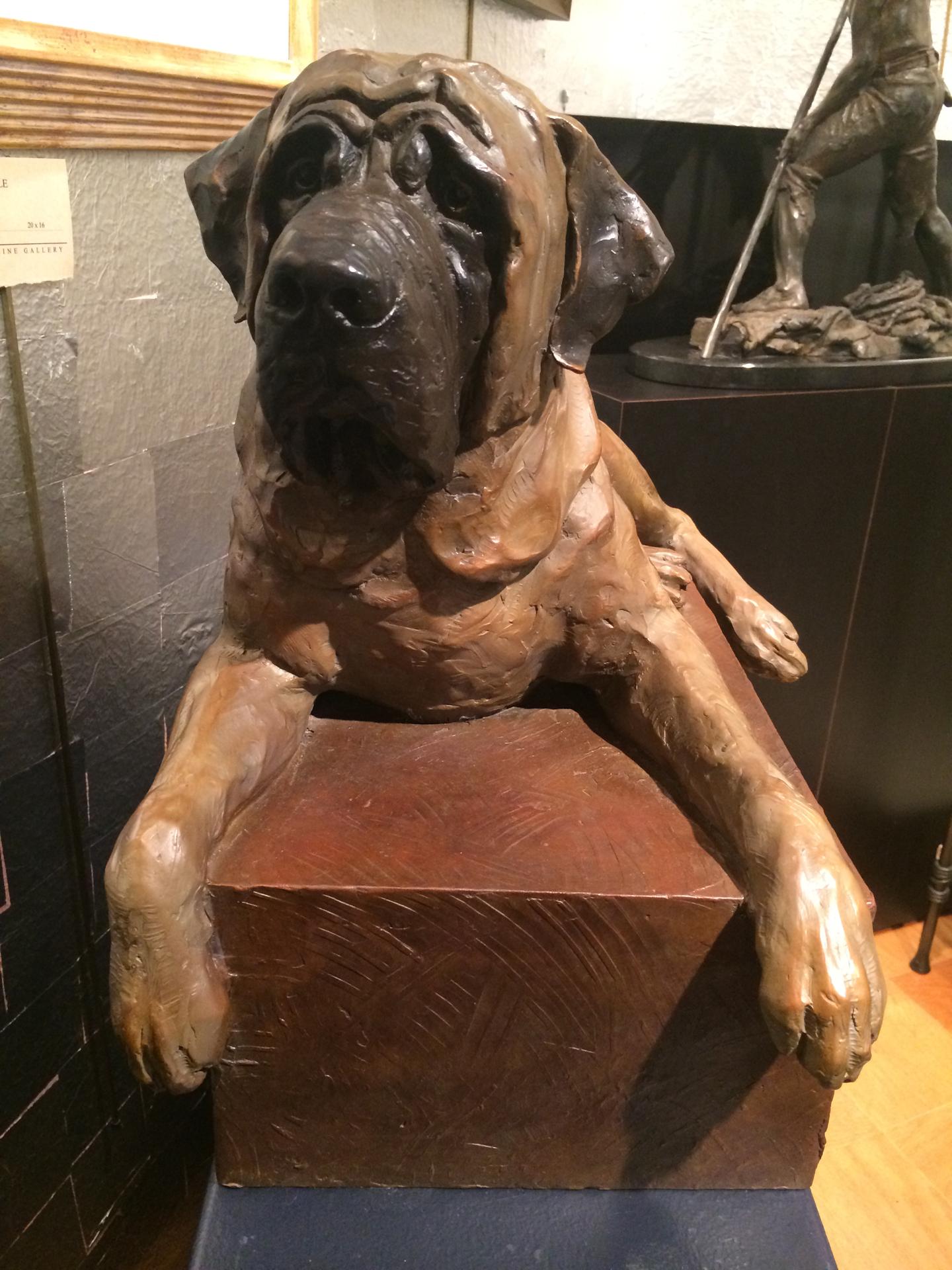 Dogge (Zeitgenössisch), Sculpture, von Daniel Glanz