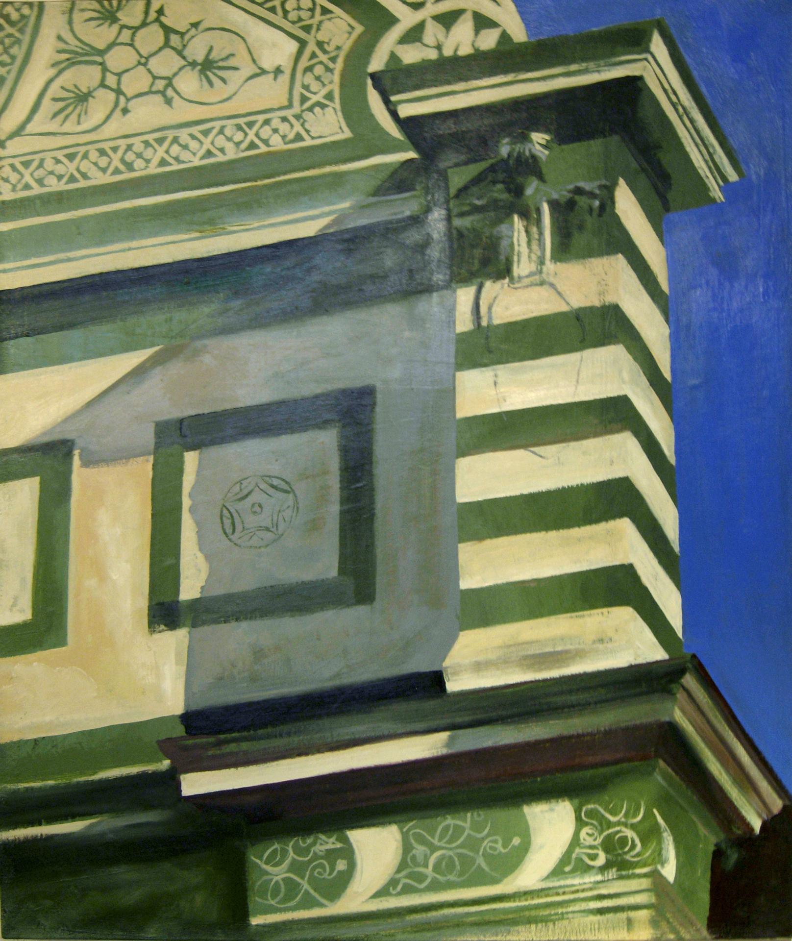 Firenze : Santa Maria Novella - Contemporain Painting par Alyson Kinkade