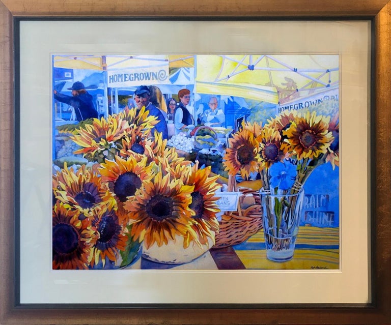 Pat Howard Interior Painting - Sunflowers at the Market