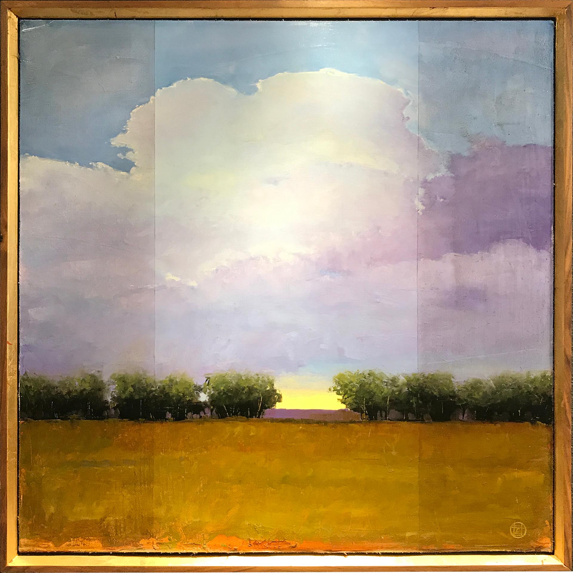 Tal Walton Landscape Painting - Pawnee Storm