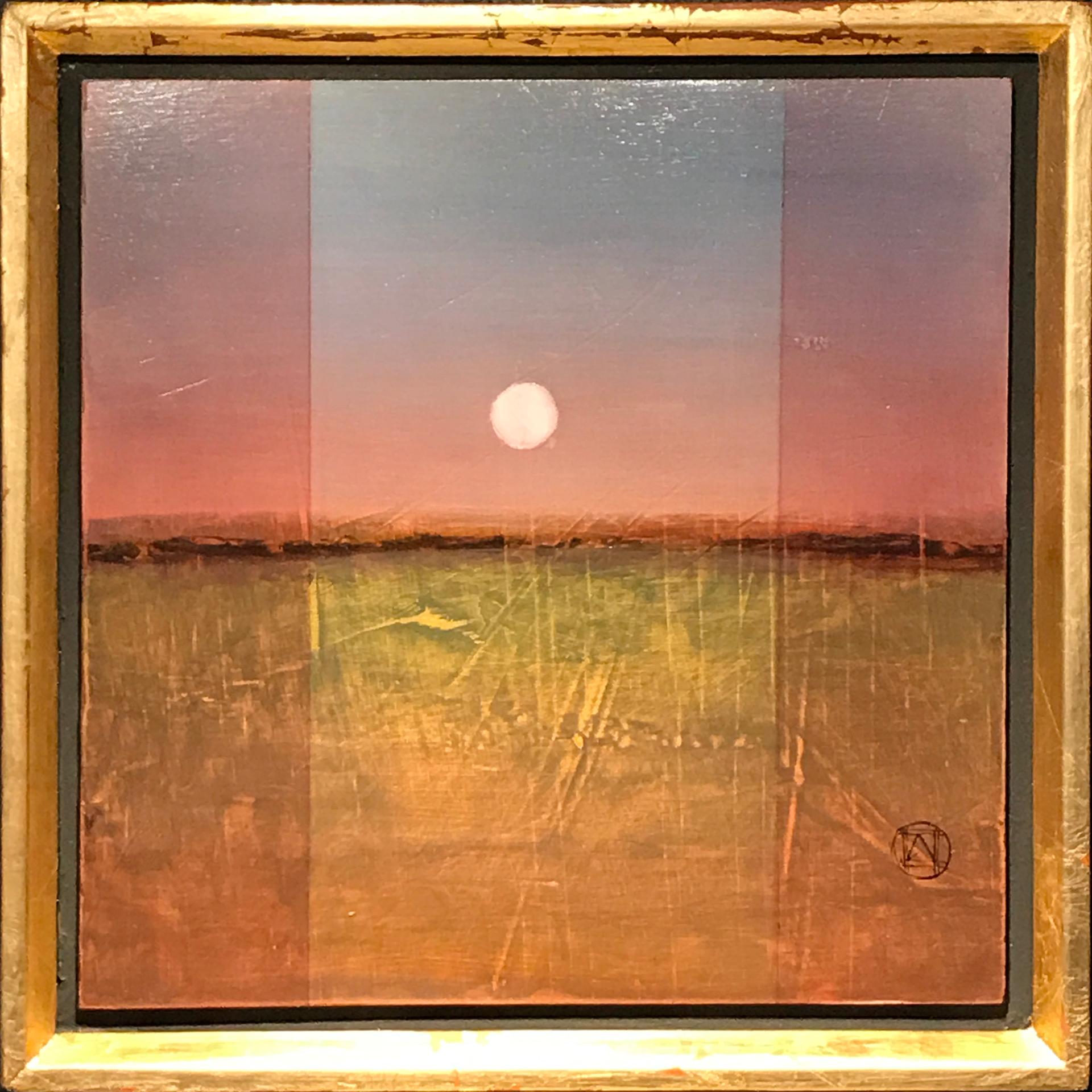 Tal Walton Abstract Painting - Moonrise