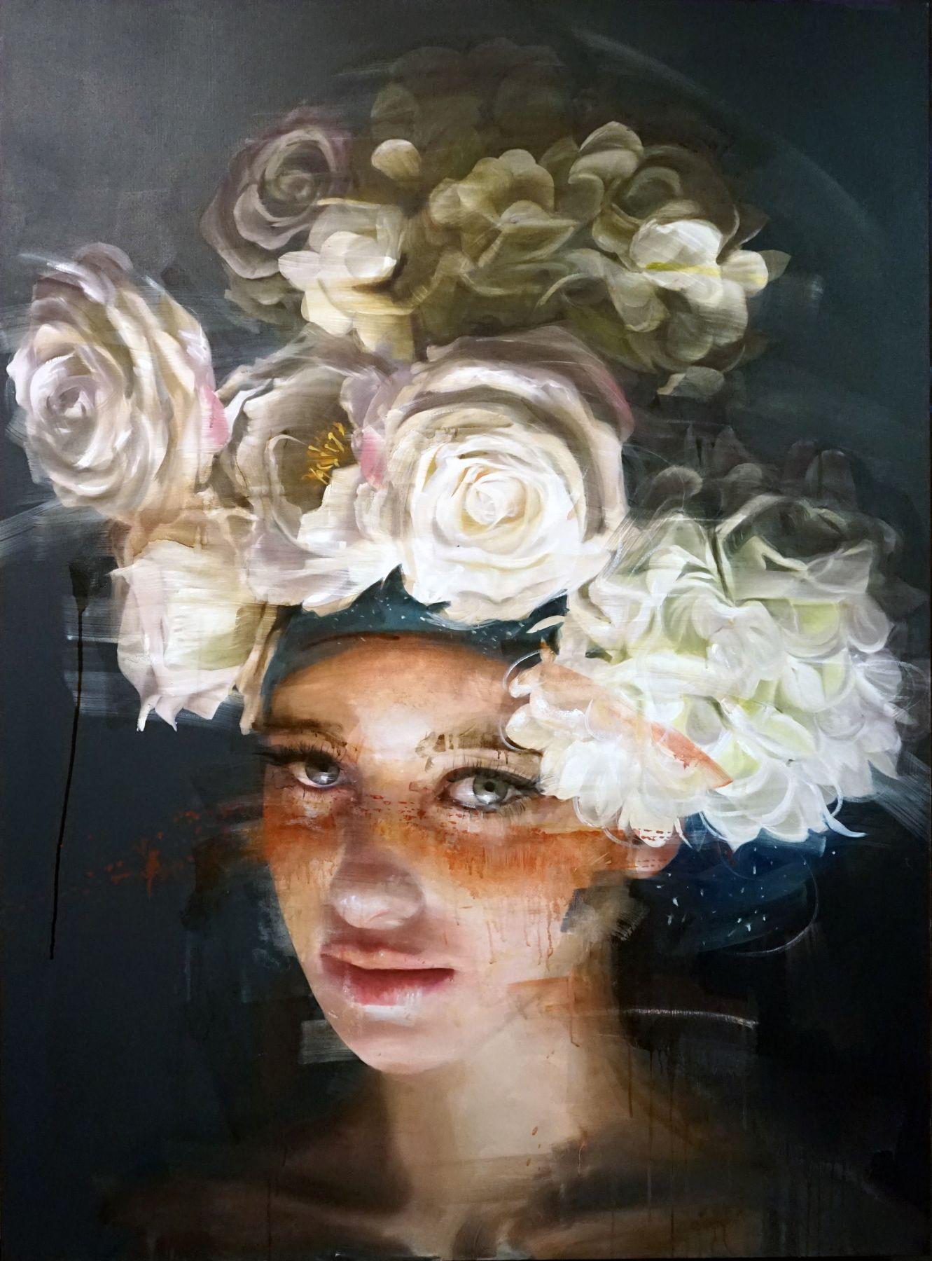 Matilde Primavera VII - Mixed Media Art by Roberta Coni