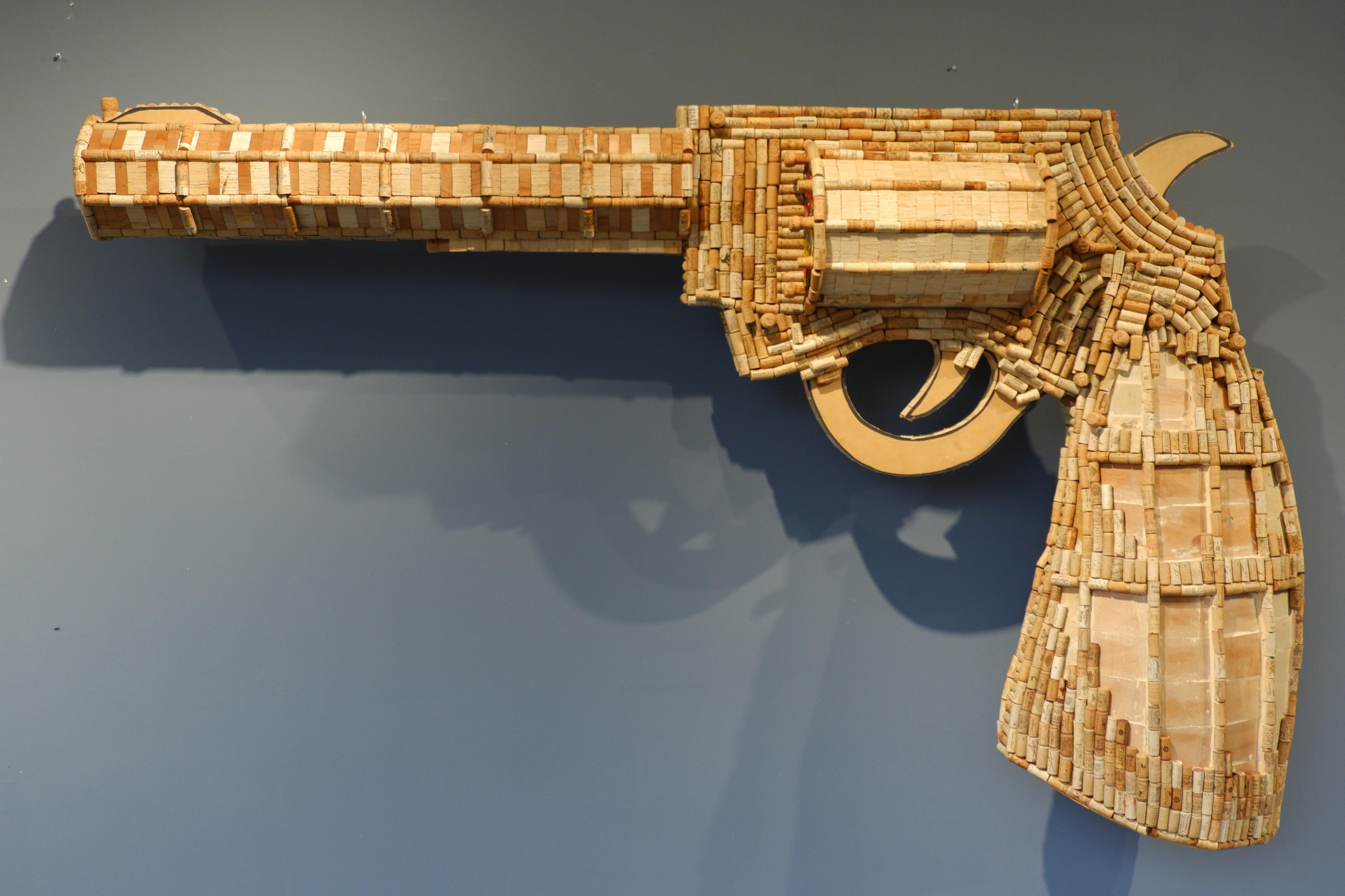 Audie Rafael Chamorro  Still-Life Sculpture - Guns Pop