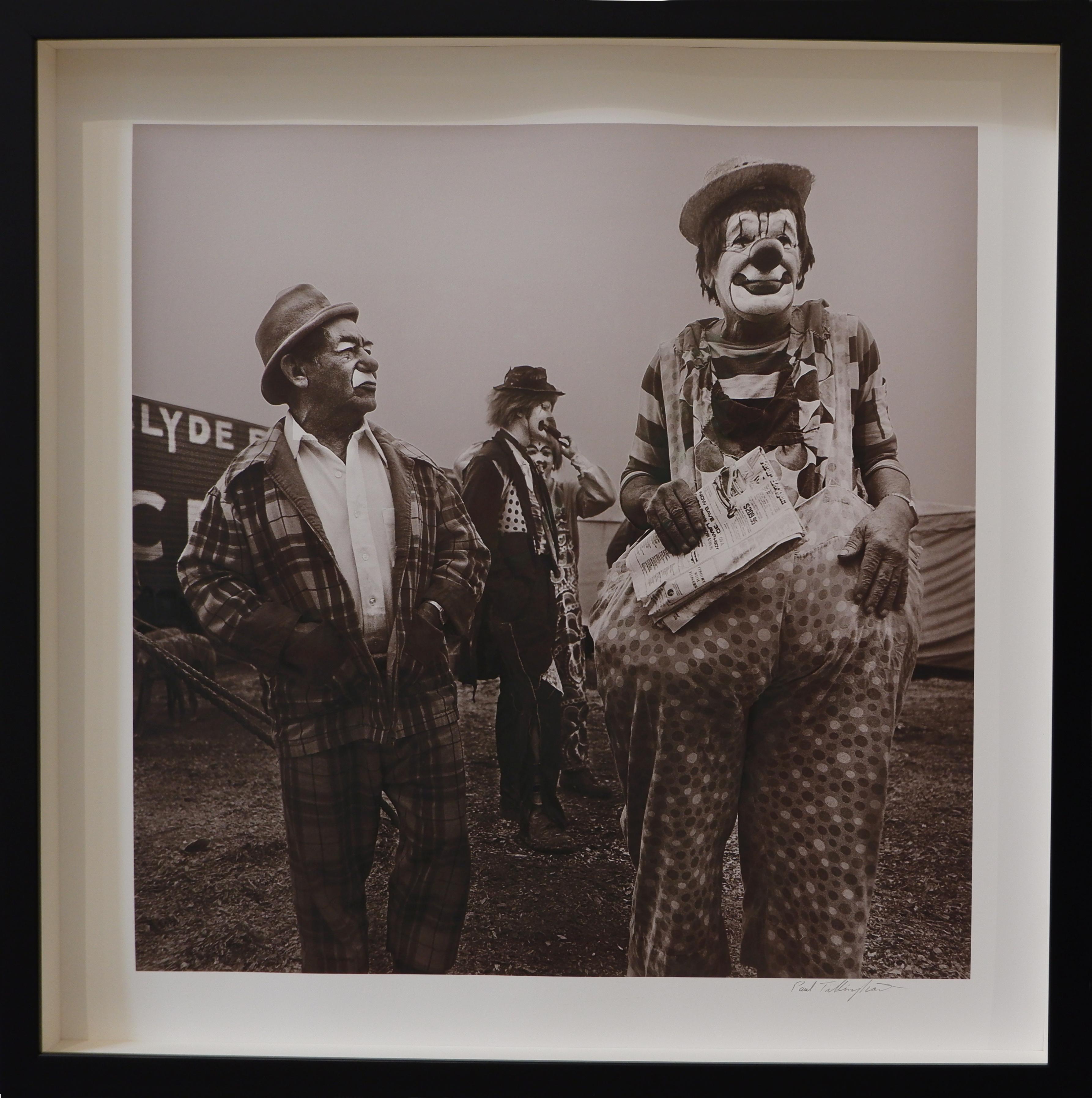 Paul Tillinghast  Figurative Photograph - Four Clowns 