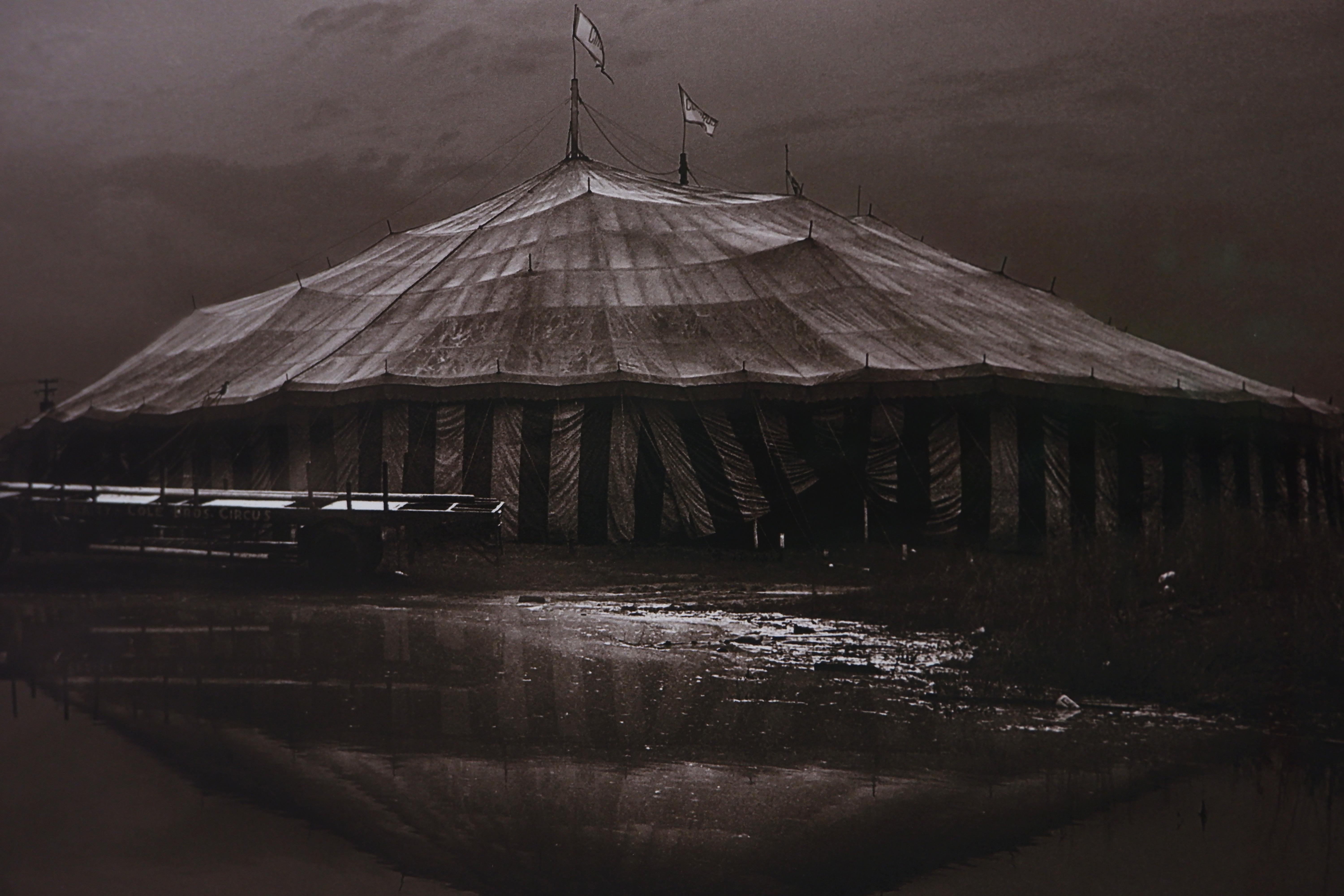 Tent with water - Photograph by Paul Tillinghast 