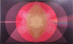 Portale Sovrano, 2020, rosa, viola, geometria sacra, Vesica Pisces Womb, prisma