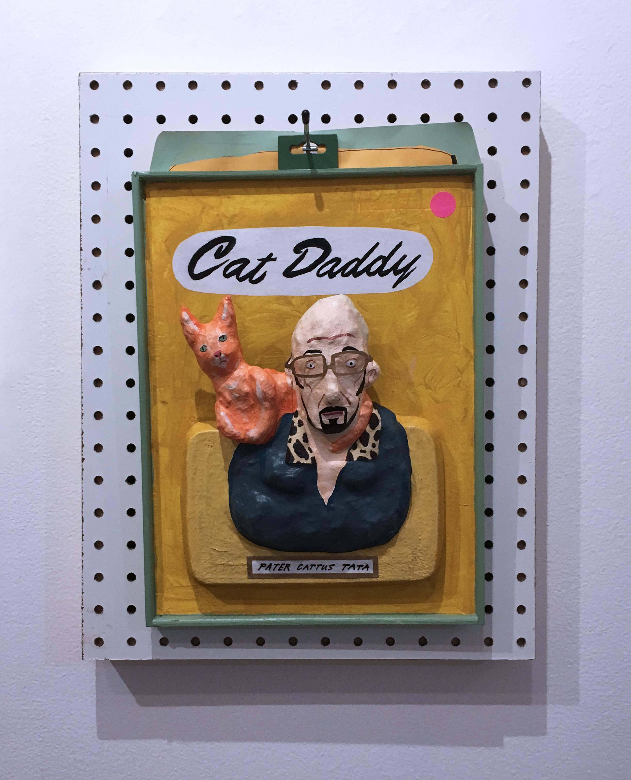 Cat Daddy für Katzen – Painting von Otis Carb