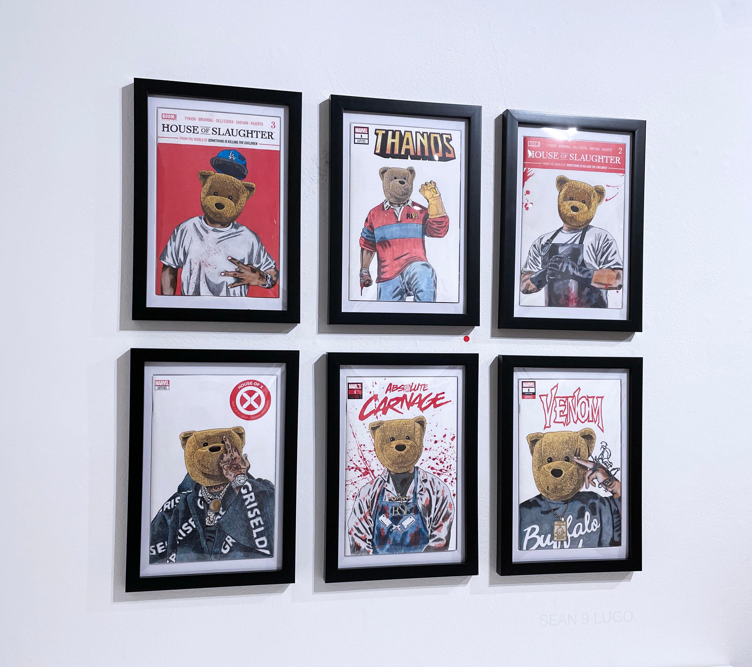 House of X (2021) by Sean 9 Lugo, comic book portrait of rapper Westside Gunn 1