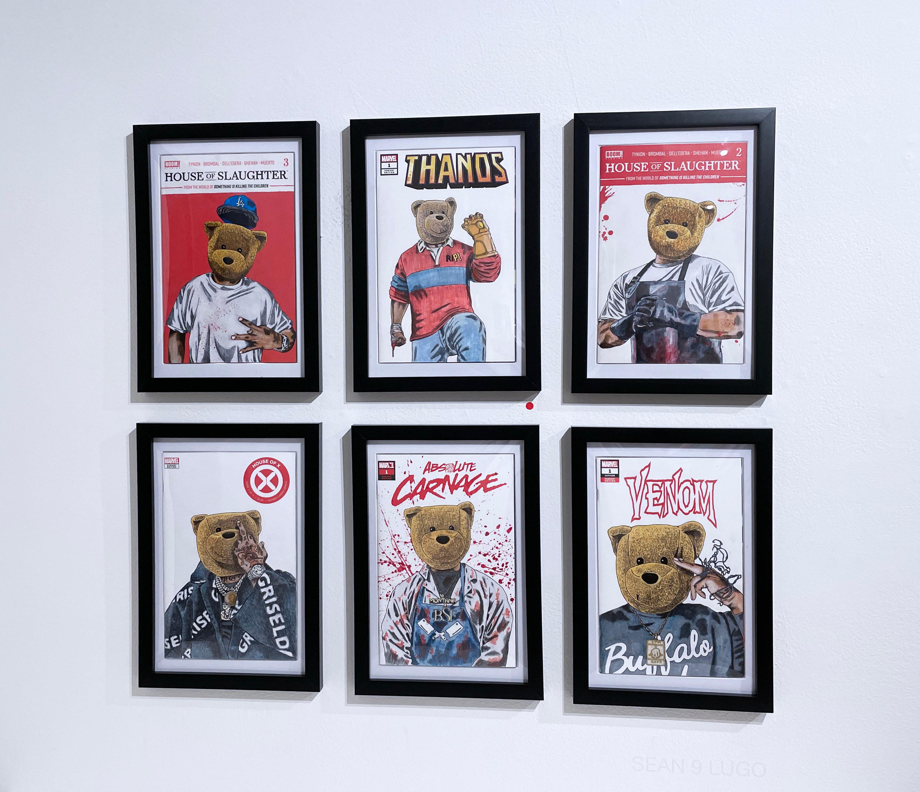 House of X (2021) by Sean 9 Lugo, comic book portrait of rapper Westside Gunn 2