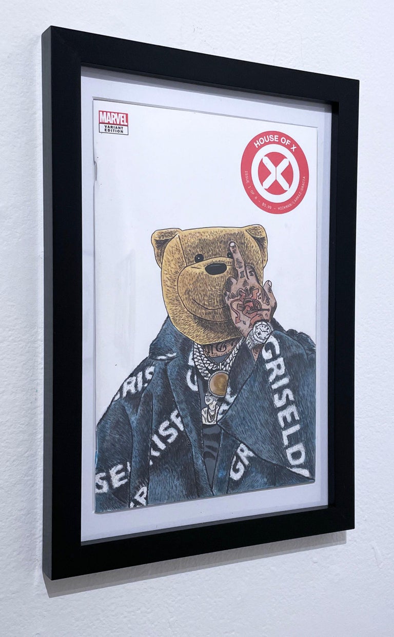House of X (2021) by Sean 9 Lugo, comic book portrait of rapper Westside Gunn For Sale 1