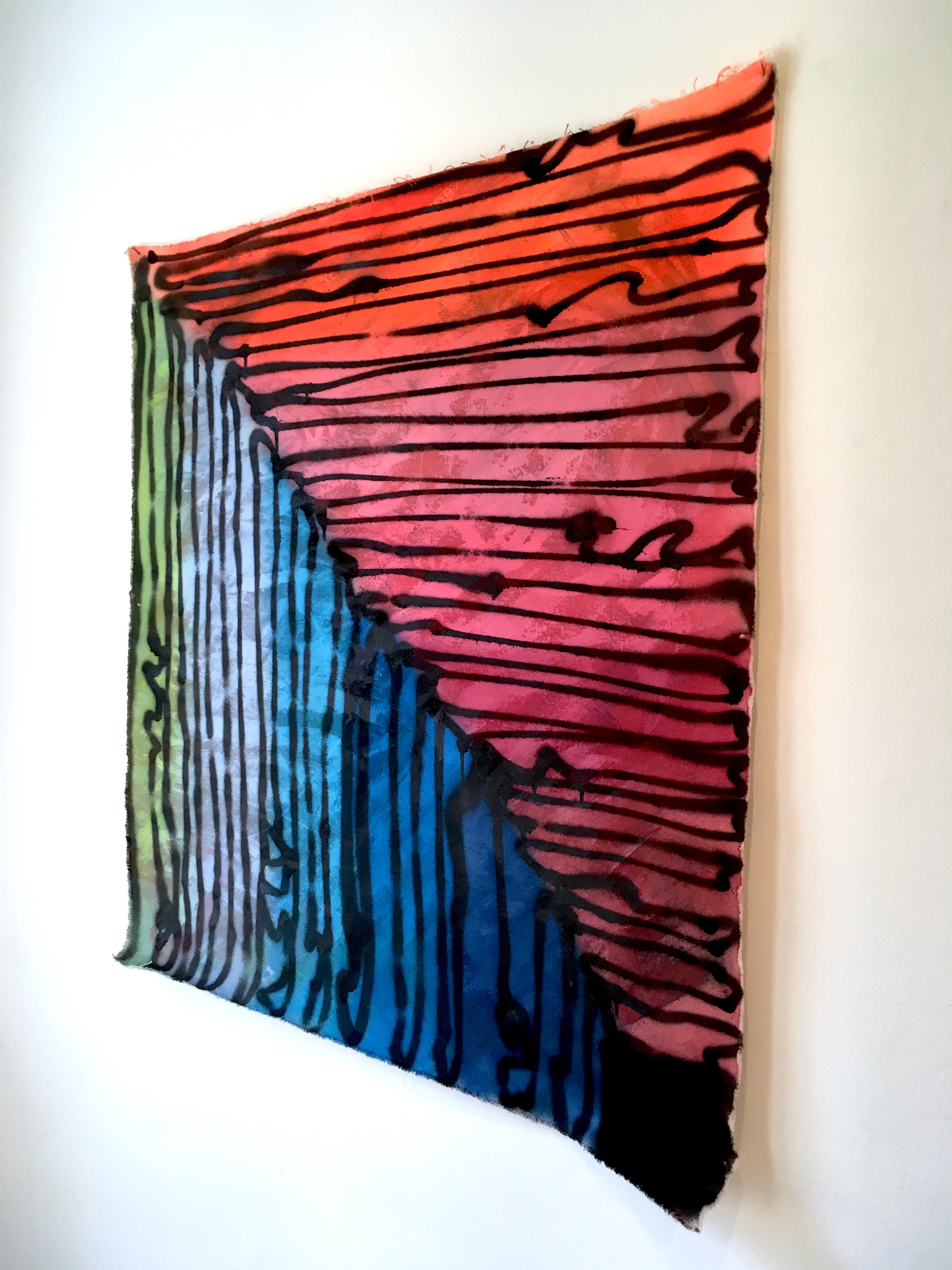 Maelstrom 20 - Abstract Painting Beige di Clarence Rich