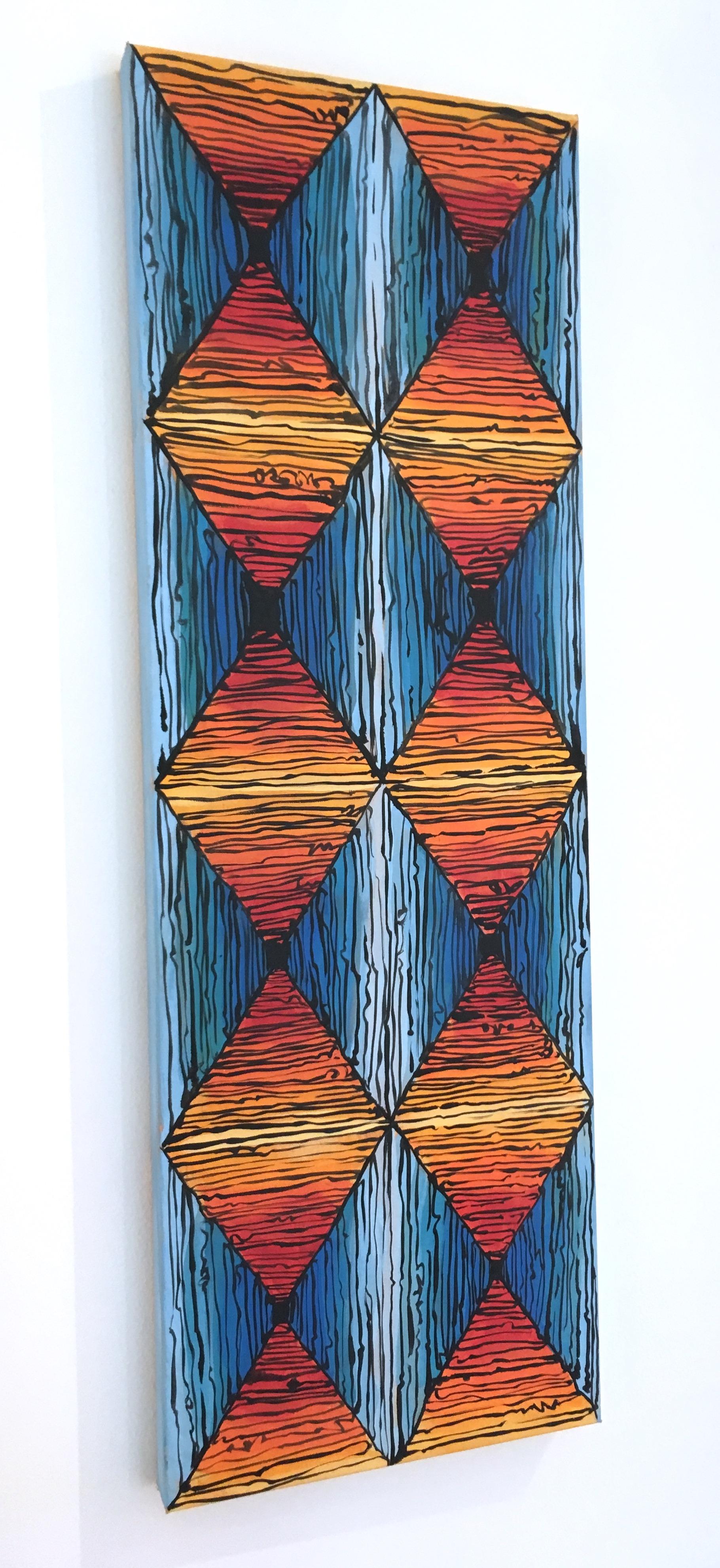 Maelstrom 22 - Painting Contemporaneo di Clarence Rich