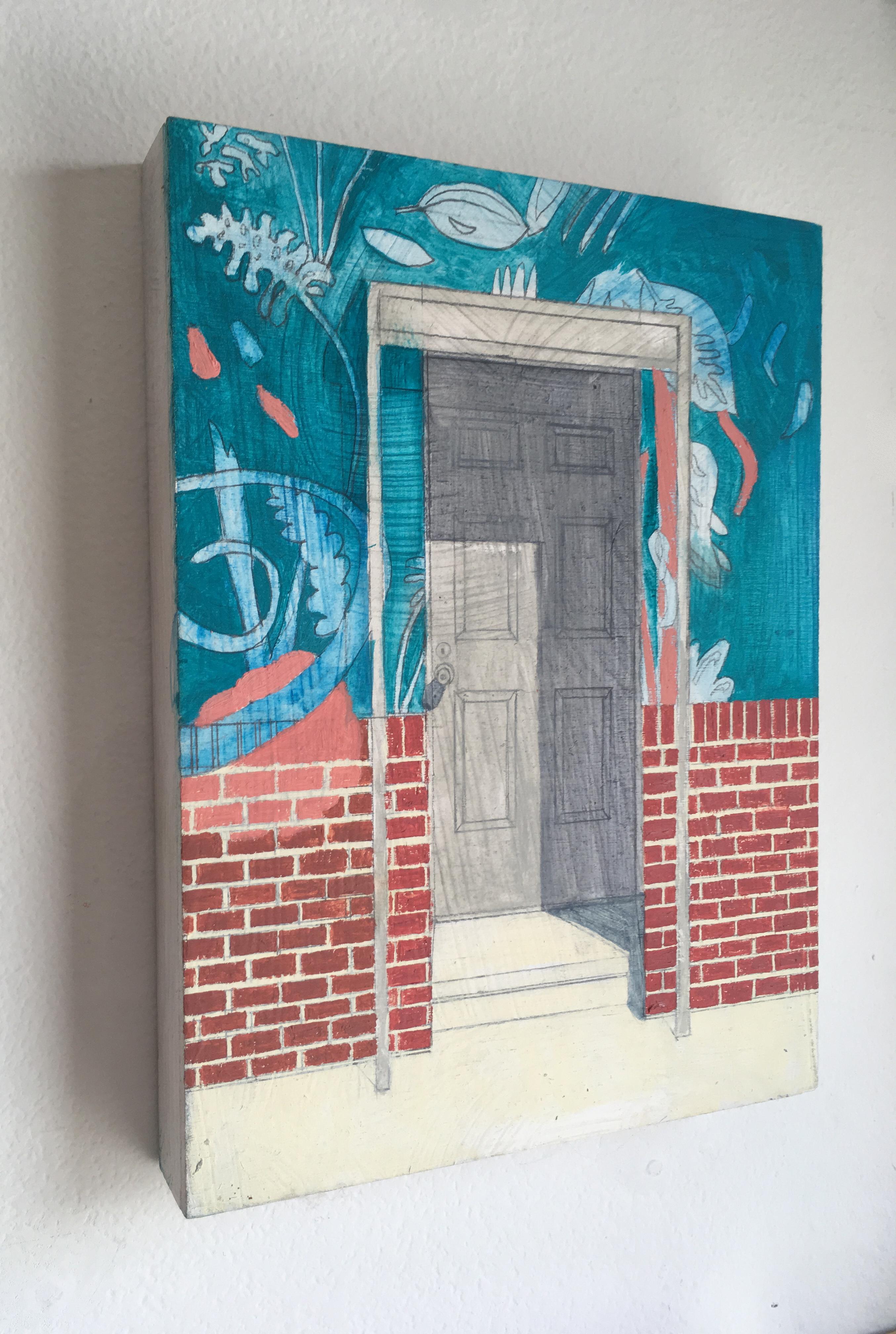 Door #14 - Painting by Francesca Reyes