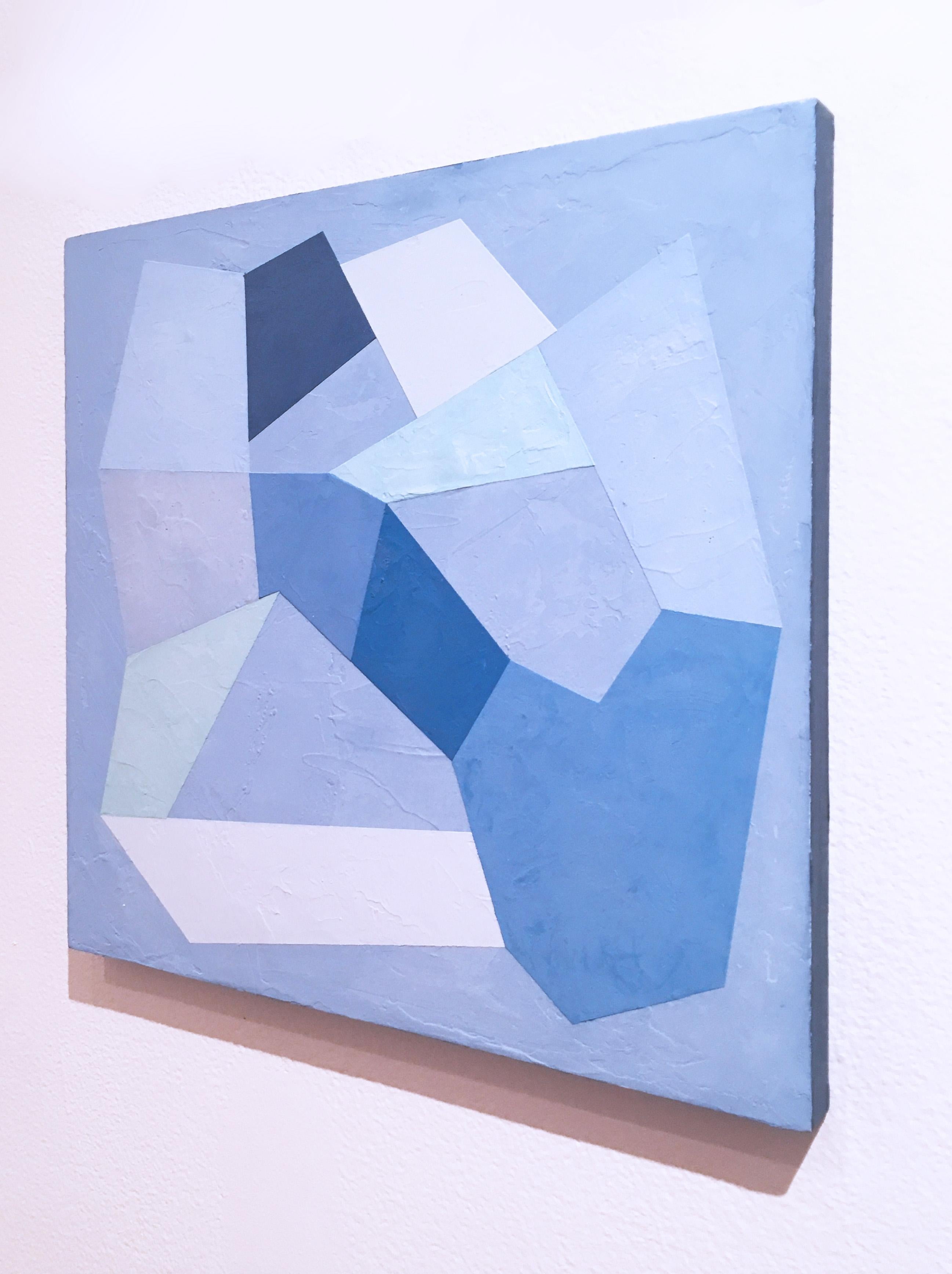 white plaster art
