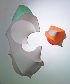 Number 27, Vertebrate Companion Series, 2012, oil on canvas, wall sculpture
