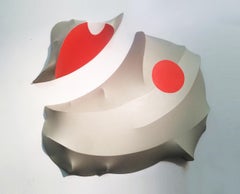 Number 26, Vertebrate Companion Series, 2012, acrylic on canvas, wall sculpture