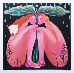Safe, 2020, Giclee on Moab paper, limited edition signed, figurative, floral