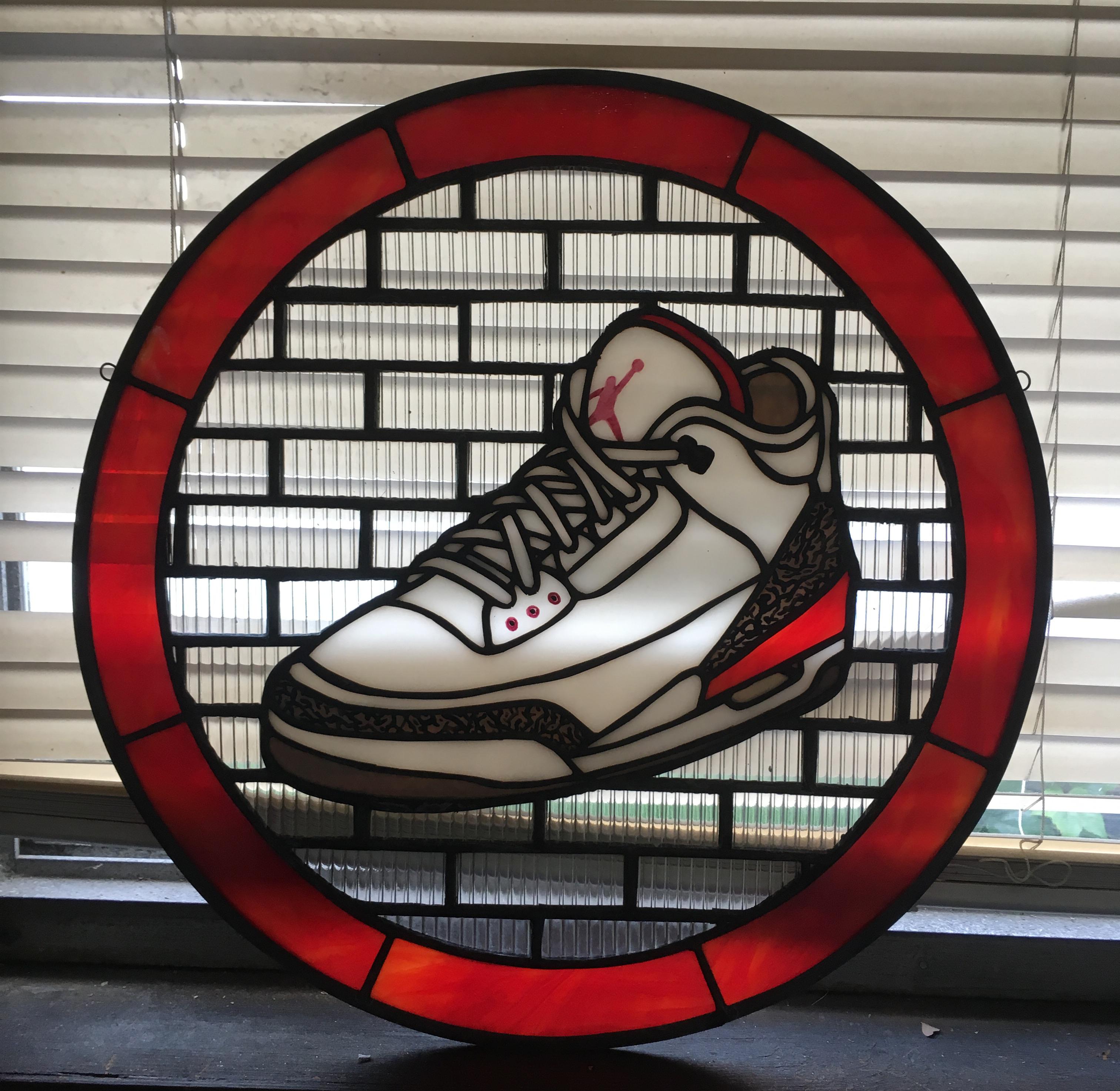 nike stained glass