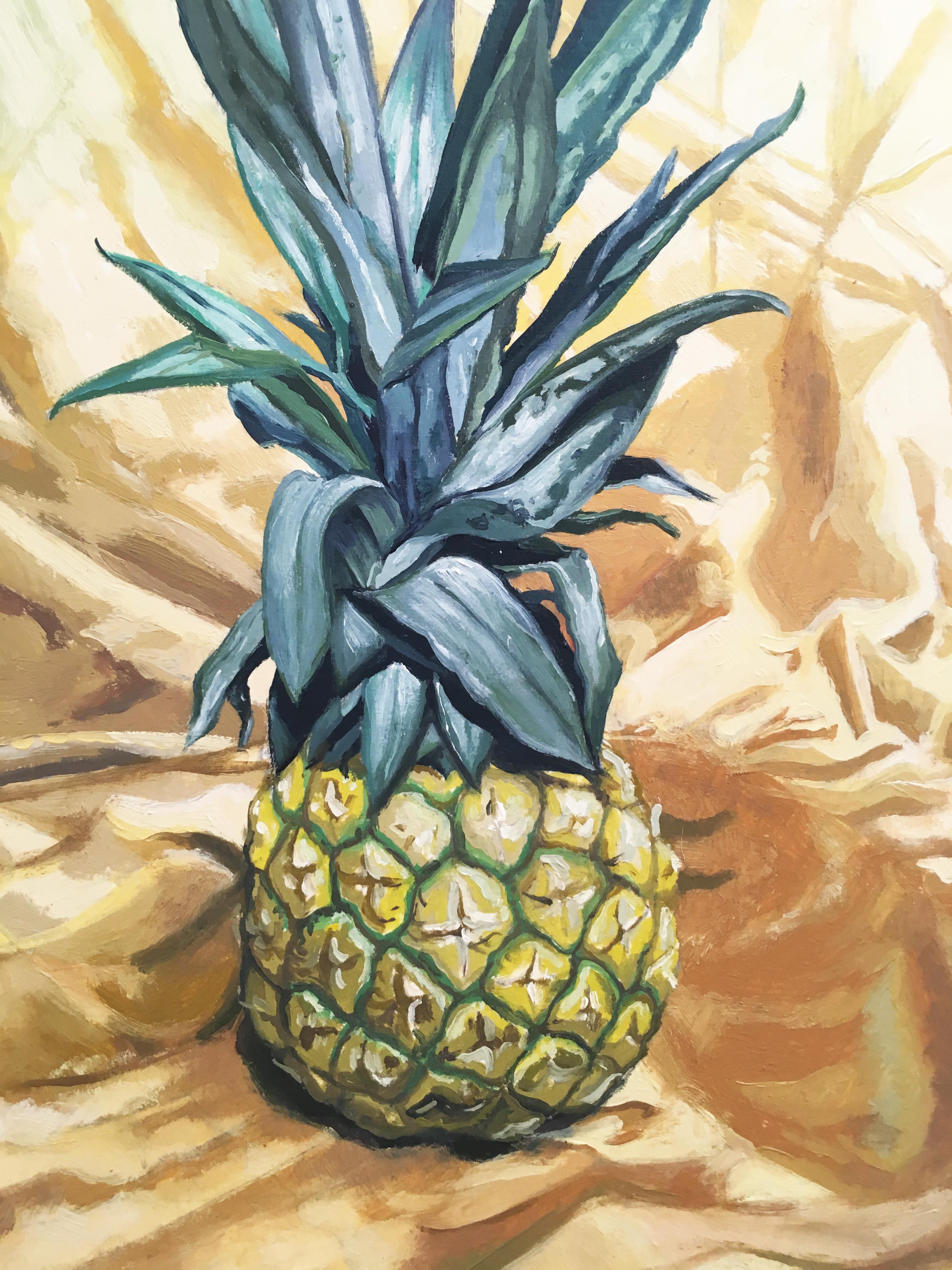 pineapple painting ideas