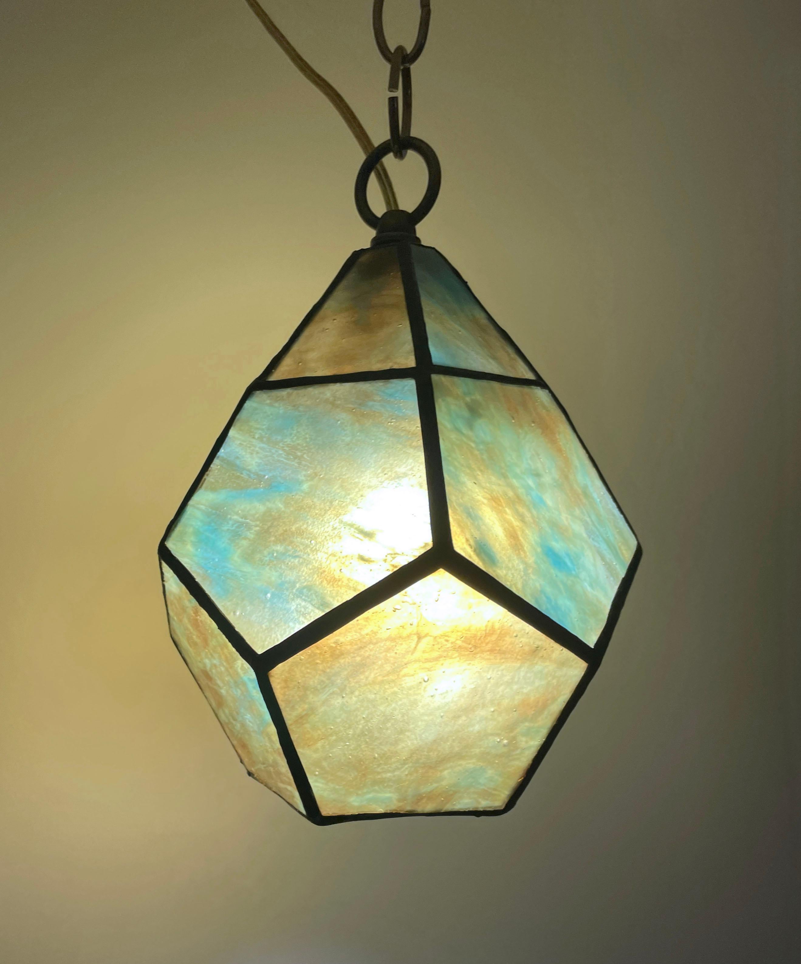 Pentagonal Globe Lantern For Sale 2