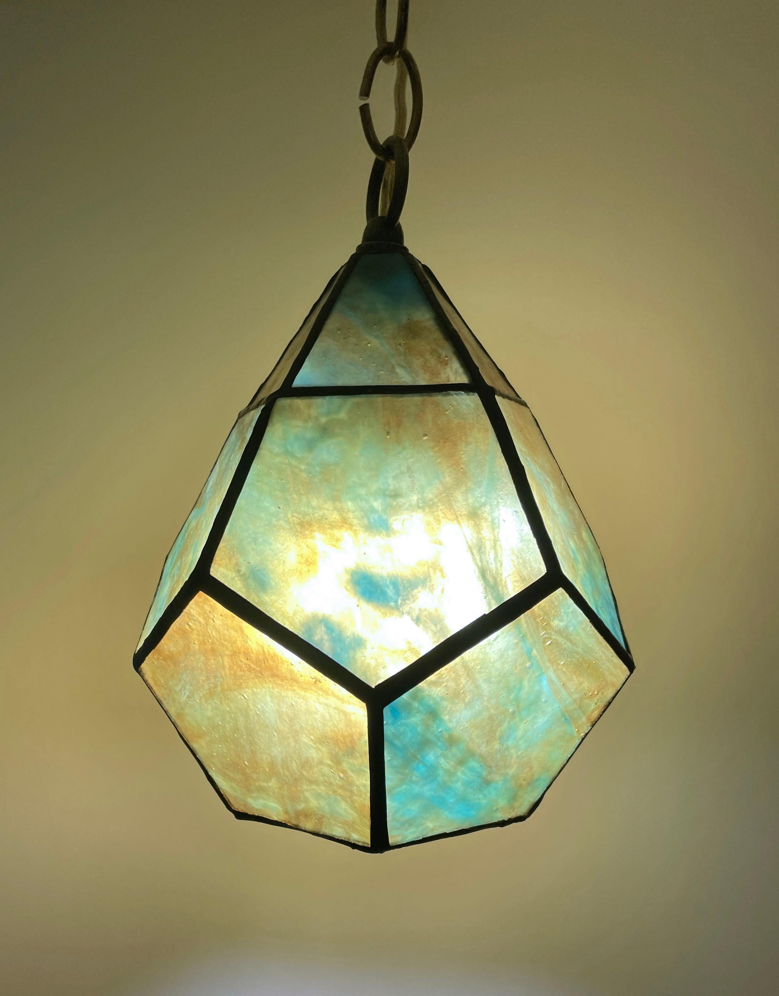 Pentagonal Globe Lantern - Contemporary Sculpture by TF Dutchman